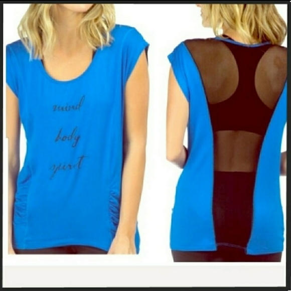 NWT Pink Lotus Athletic Top - Picture 1 of 10